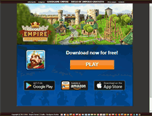 Tablet Screenshot of juego-empire.com